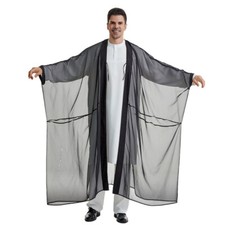 Saudi Arab Men Kimono Jubba Thobe Kaftan Islam Dubai Men Eid Robe Muslim Abaya