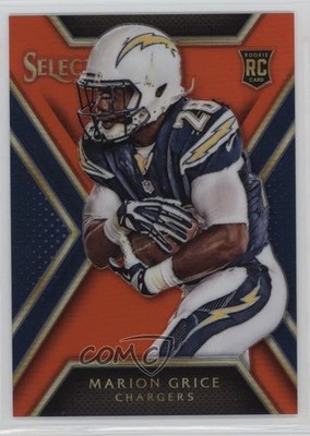 2014 Panini Select Rookies Orange Prizm 64/75 Marion Grice #138 Rookie RC 1s8