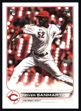 2022 Topps #619 Reiver Sanmartin Cincinnati Reds