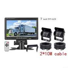 7'' Backup Camera and Monitor Kit System Back Parking Night Vision For Truck RV
