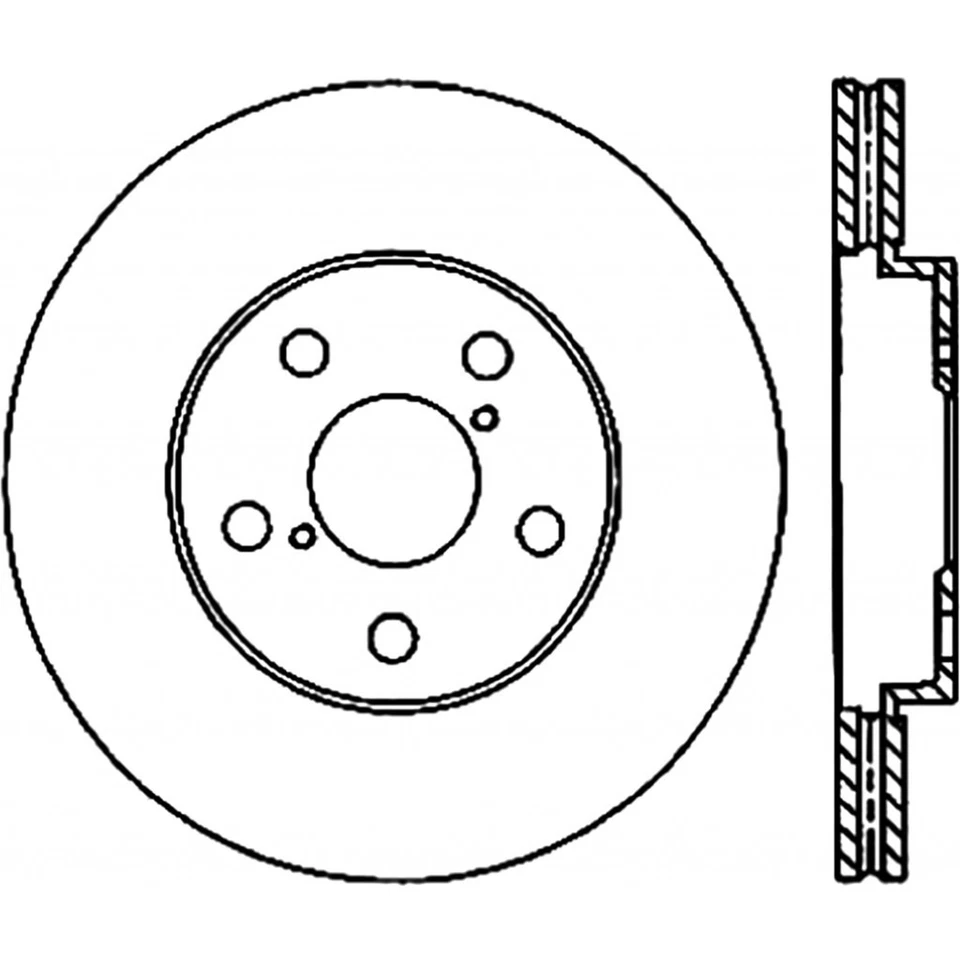 StopTech para Lexus IS350 2006-2012 rotor de freno ranurado - lado del conductor delantero Foto 2 de 4
