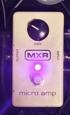 MXR Micro Amp M133 Guitar Boost Effect Pedal Tested Working | eBay