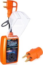 30 Amp Surge Protector with 50A to 30A Conversion Adapter - Full Circuit Analys