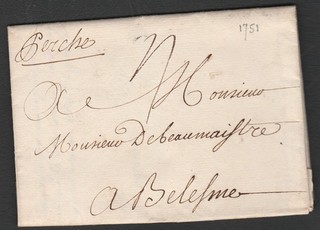 LAC Paris / Bellême 1751