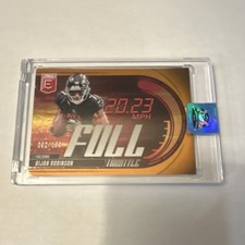 Panini 2025 Donruss Elite Full Throttle Bijan Robinson #92/199 Falcons