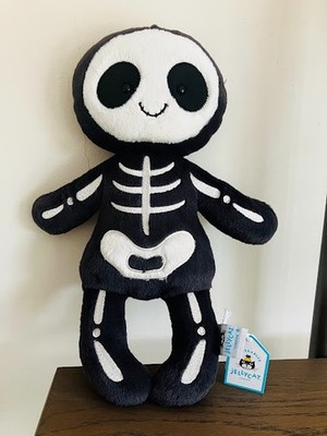 JELLYCAT MEIN NAME IST SKELETT BOB BRANDNEU MIT ETIKETT HALLOWEEN ORIGINAL SKE3B