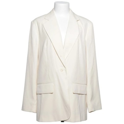 Topshop, Blazer, Größe: 40, Beige, Elasthan/Polyester, Einfarbig, Damen #eAW