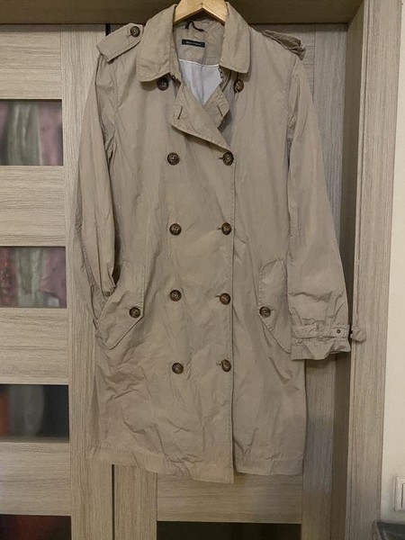 Women Marc O'Polo Trench Coat Beige Polyamide 38 /