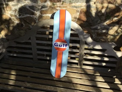 SKATEBOARD BEEVER DECO ART GULF GOES SKATING LIMITED EDITION 25 EX SIGNES . - Photo 1/4