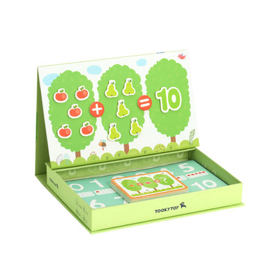 84Pc Magnetic Math Learning Box Kids Counting Addition Educational Toy Set