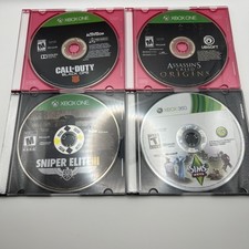 Lot Of Xbox Games - 3 Xbox One And 1 Xbox 360 Games