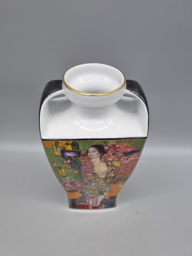Eine Goebel Artis Orbis Vase Gustav Klimt Limited Edition 755 / 1.500. - Bild 5 von 8