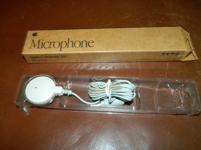 Vintage NOS 1991 Apple Computer Inc Mikrofon 699-5103-A Computerzubehör