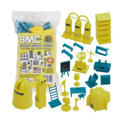 VictoryBuy Toys Sci-Fi Mars Base Camp - Yellow/Teal New