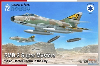 SPH72345 1:72 Special Hobby SMB-2 Super Mystere 'Sa'ar - Israeli Storm in the