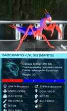 Ark Asa Pve Official Baby Mantis Melee: 1037 Pc/Ps5/Xbox
