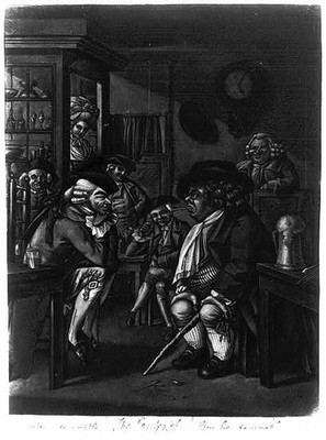 Photo:The Contrast,British Cartoon,Humor,England
