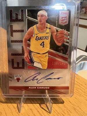 2021-22 Donruss Elite - Elite Signatures Alex Caruso #ES-ACR /149 (AU)