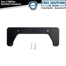 Front License Plate Bracket Black Fits 2014-2016 Toyota Highlander