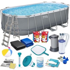 Piscine de jardin Frame 549 x 274 x 122 cm 17 en 1 Bestway 56710