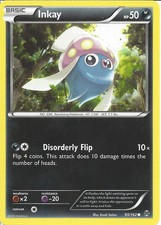 Pokémon TCG - Inkay - Breakthrough - 93/162  - Uncommon