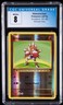 2016 POKEMON EVOLUTIONS REVERSE HOLO #062 HITMONCHAN CGC 8