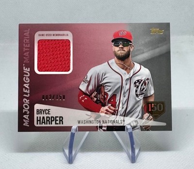 2019 Topps - Major League Material Relics Bryce Harper #MLM-BH /150