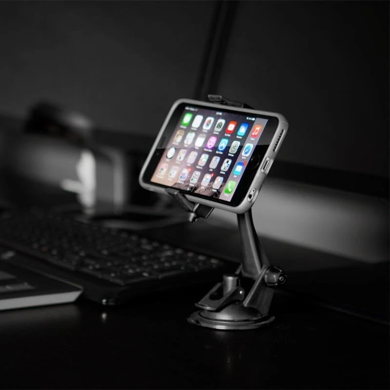 Arkon Car Mount Phone Holder for iPhone X iPhone 8 7 6S Plus 8 7 6S Galaxy S8 S7 - Image 4 of 4