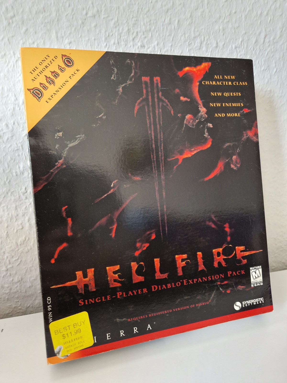 PC Big Box Diablo Hellfire sealed / new / neu
