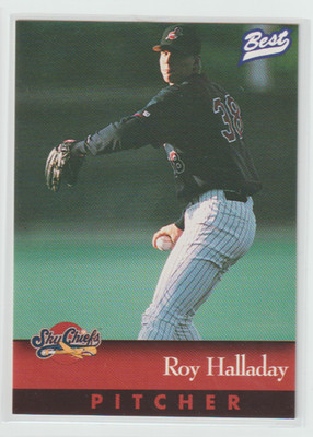 1997 Syracuse Sky Chiefs Best # 11 Roy Halladay Minor League Card