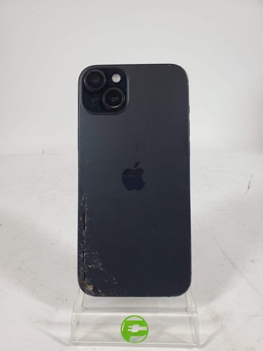 Apple iPhone 15 Plus 128GB 18.5 MTXR3LL/A sbloccato rotto posteriore rotto - Foto 4 di 7