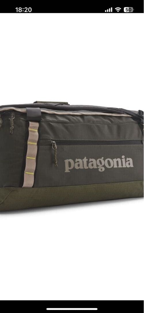 Patagonia Black Hole Duffle 55L Pine Needle Green Rare Discontinued Color thumbnail 9