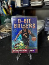 2025-26 Topps #8B-11 Donovan Mitchell 8-Bit Ballers Foil