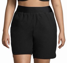 Lands' End Women's Board Shorts UPF 50 Sun Shade 9" Built In Panty Swim 8