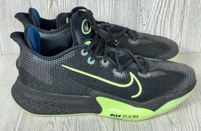 Nike Air Zoom BB NXT  2020 Mens Size 12.5 Basketball Shoes Black Green CK5707