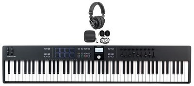 Arturia KEYLAB ESSENTIAL Mk3 88-Key USB Midi Keyboard Controller+Headphones