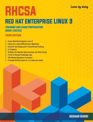 RHCSA Red Hat Enterprise Linux 9 Asghar Ghori Taschenbuch Englisch 2023