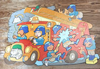 Vintage Discovery Toys Puzzle Alarm!! 36 Pieces Fire Truck Puzzle  — photo 1