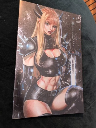MAGIK FOIL AURELIO RIGONI AURI VIRGIN X-MEN ARTBOOK EXCLUSIVE 1