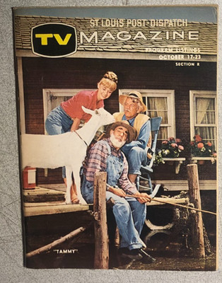 TV MAGAZINE St. Louis (MO) Post-Dispatch October 17 1965 TAMMY cover