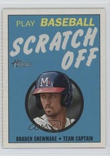 2020 Topps Heritage Minor League Edition 1971 Scratch-Off Braden Shewmake f2v