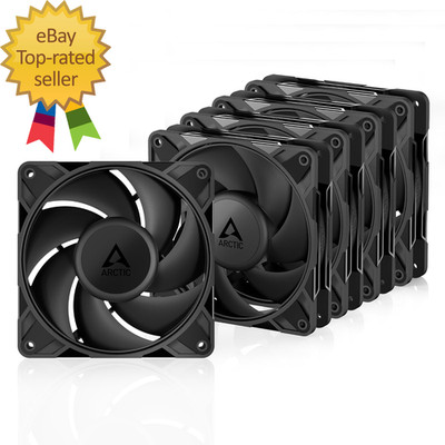 P12 Pro PST  5 Pack  Powerful Premium Fan  120 Mm PWM Fan with Y Cable Splitter