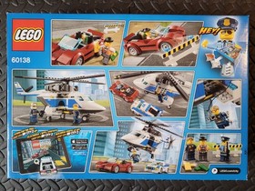 LEGO CITY 60138: High-Speed Chase. New and Factory Sealed, Retired 