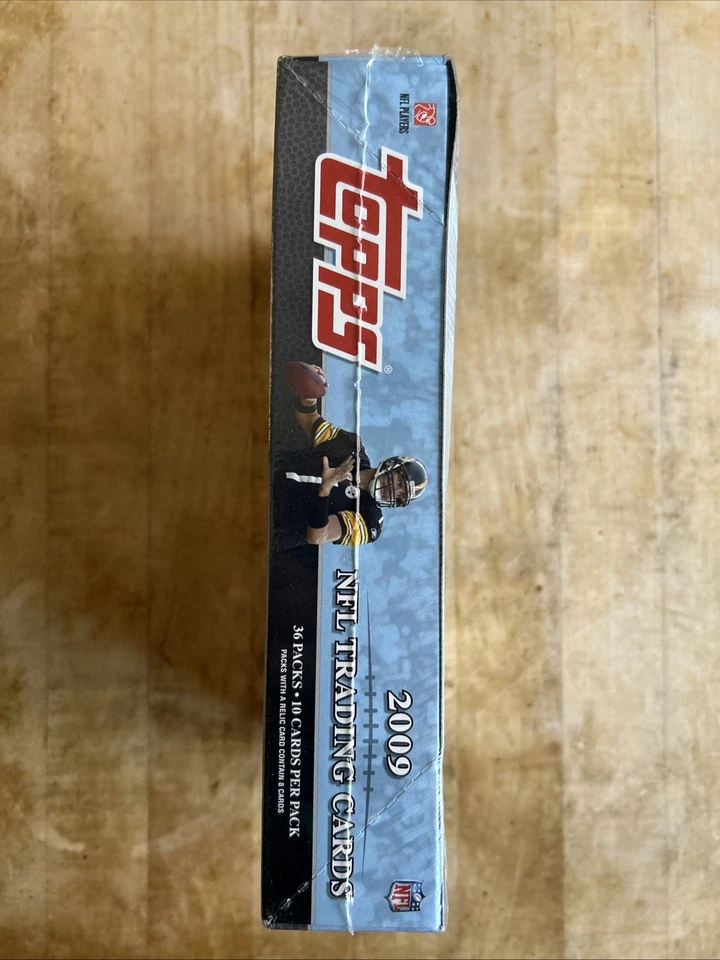 2009 Topps Football NFL Trading Cards Hobby Box - Factory Sealed, New, 360 Cards - Image 4 of 4