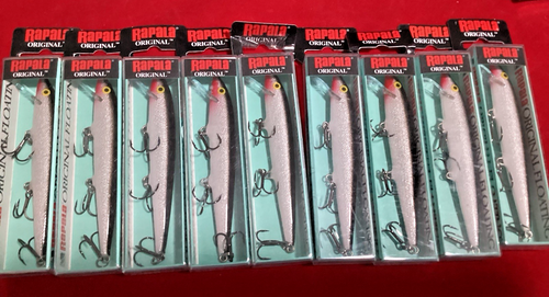 Esca Rapala Original Floating Minnow F-11 – Color Silver – Balsa Wood – Nuova