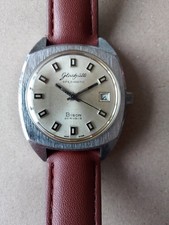 Glashütte Spezimatic GUB Herrenuhr Bison Automatik mit Datum