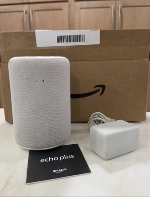Amazon Echo Plus 2nd Gen L9D29R Alexa Smart Speaker - White/gray