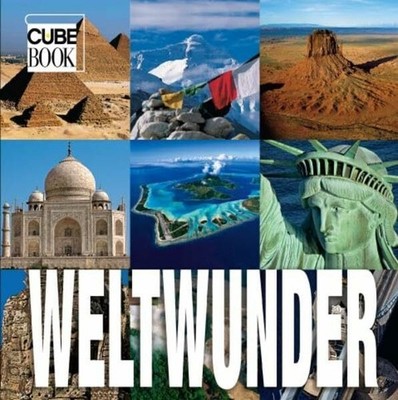 Weltwunder: Cube Book Buch White Star