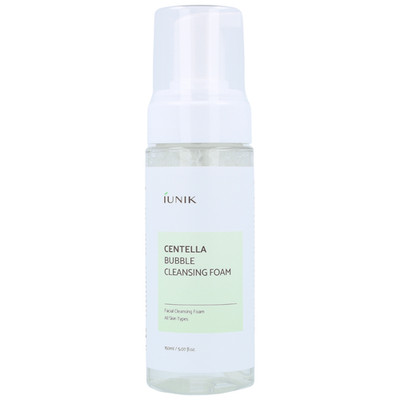 iUNIK Centella Bubble Cleansing Foam,150ml Beruhigender Gesichtsreinigungsschaum