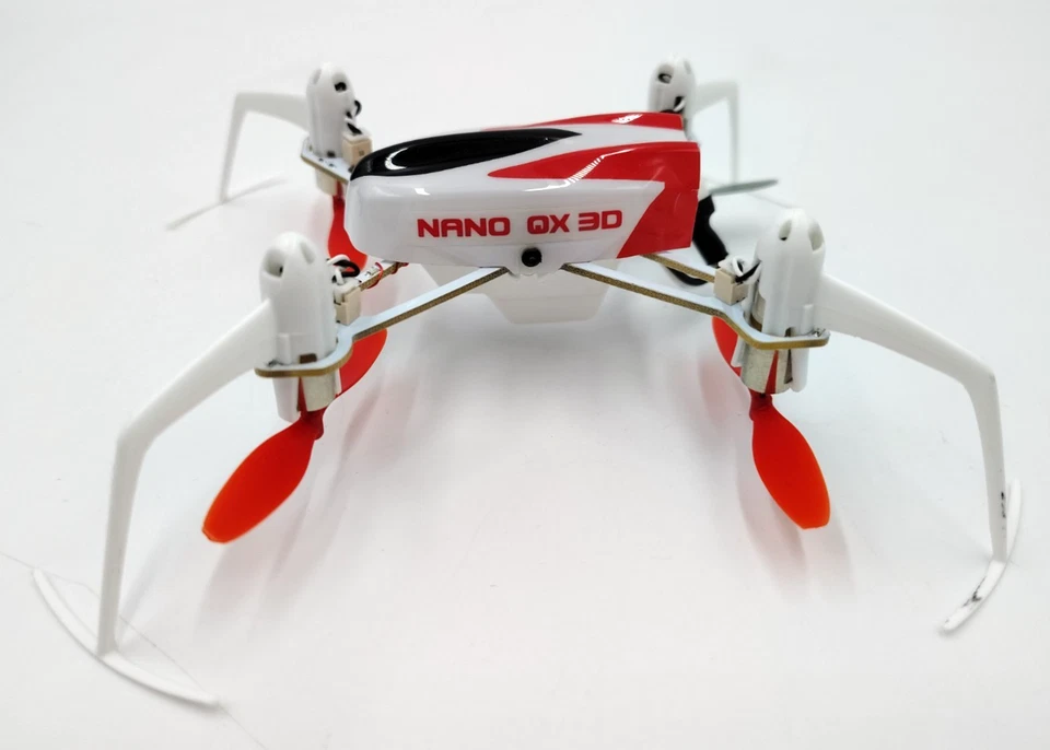 Blade NanoQX 3D Nano QX 3D BNF Bind in Fly RC Drone BLH7180 Untested READ - Image 3 of 4